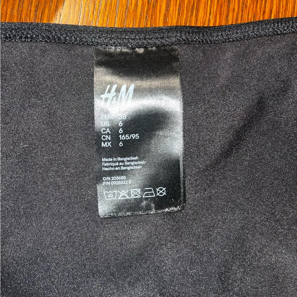 H&M Black Classic Ribbed Bikini Set Swimwear - Picture 5 of 8